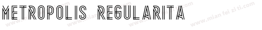 metropolis regularITA字体转换